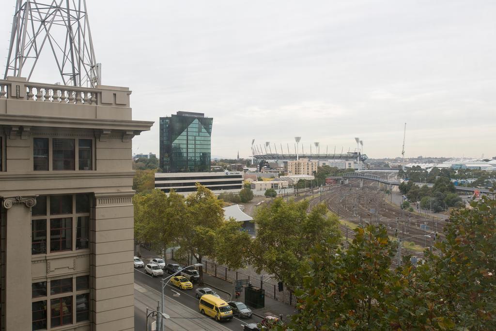 1 Exhibition Apartment Hotel Ville de Ville de Melbourne Chambre photo