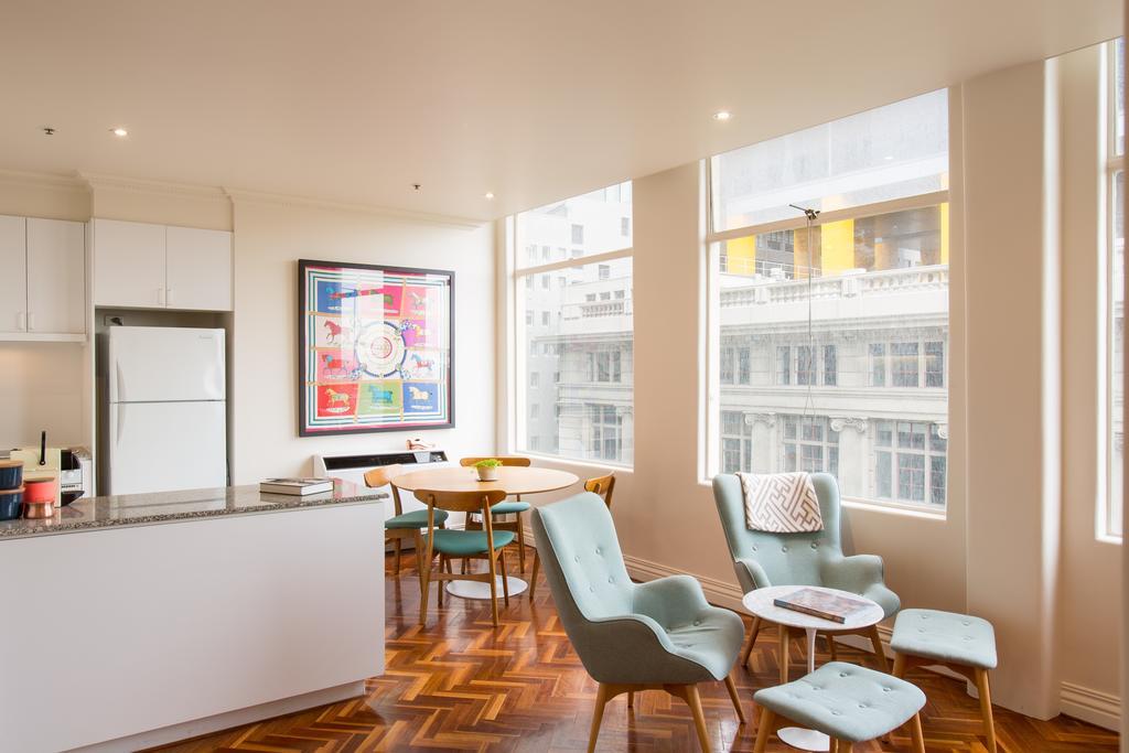 1 Exhibition Apartment Hotel Ville de Ville de Melbourne Chambre photo